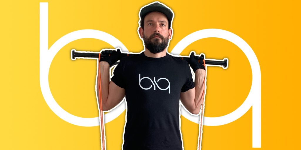 biqband squat with bar featured image