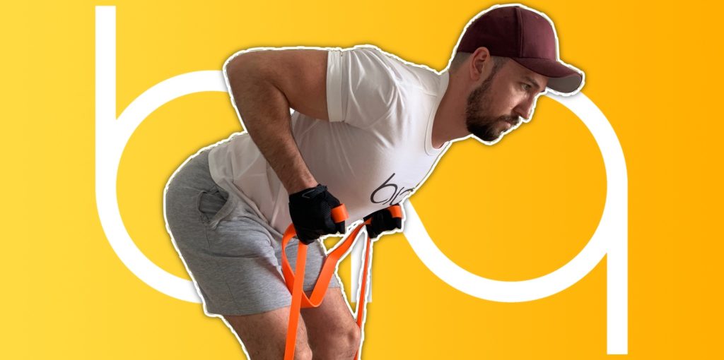 biqbandtraining bent over row resistance band featured image